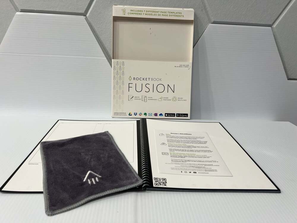 Rocketbook Fusion Smart Reusable Notebook